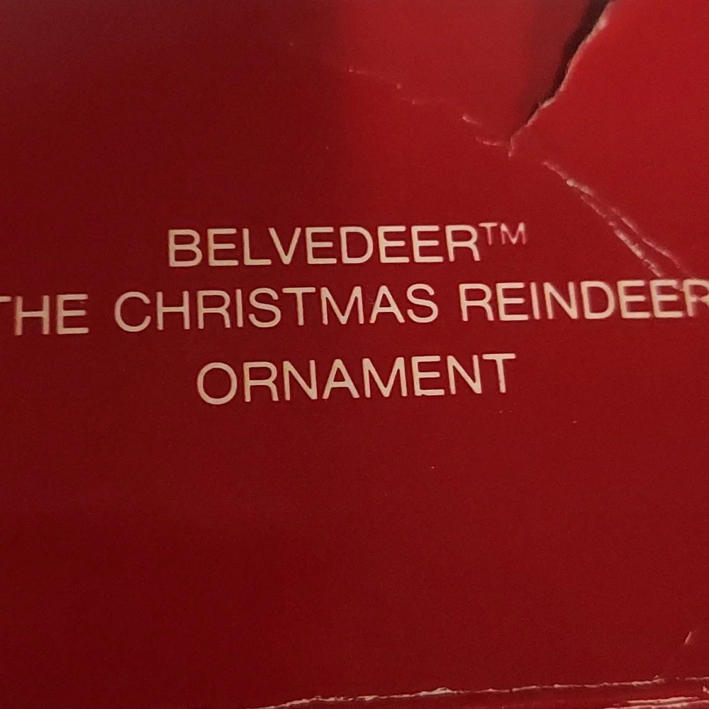 Reindeer Xmas Tree Ornament - Picture 5 of 6